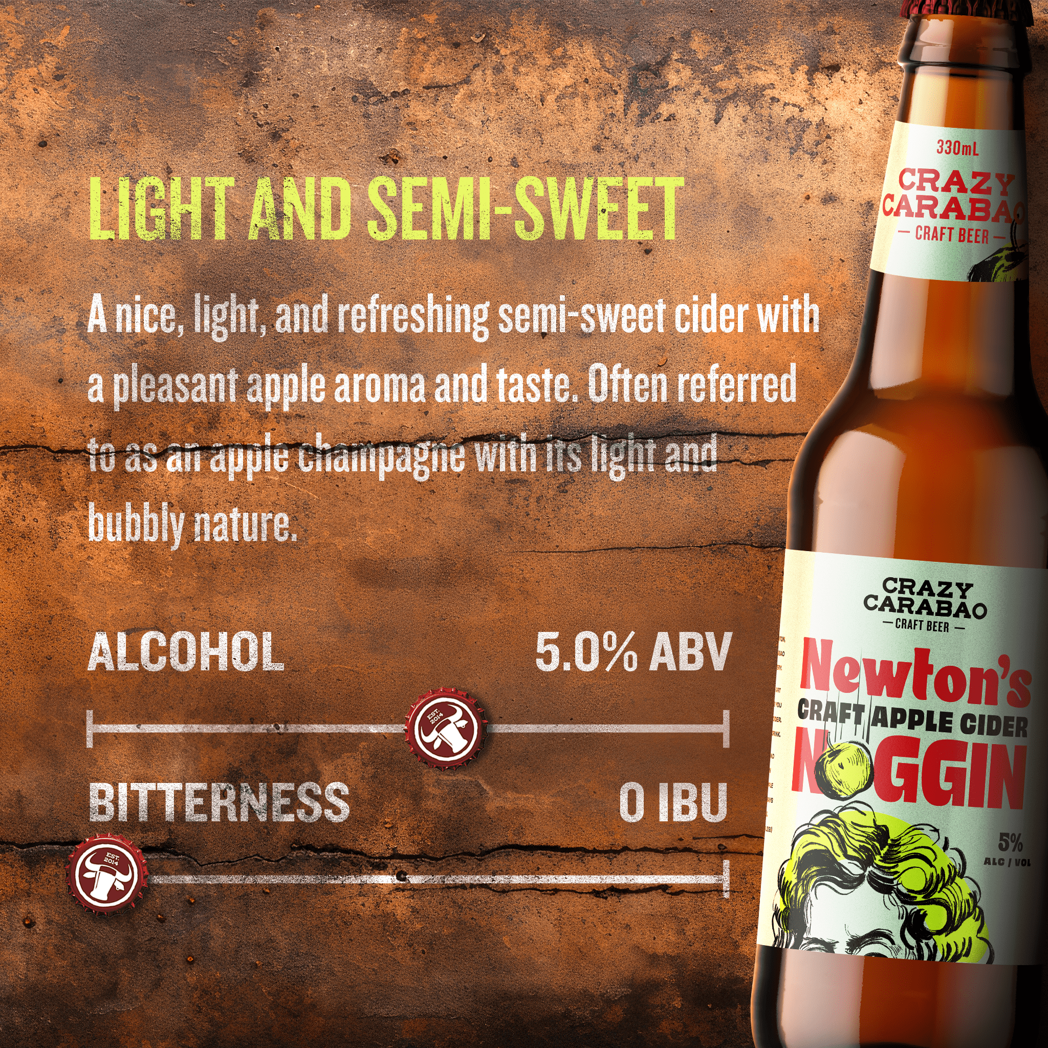 Newton’s Noggin Apple Cider