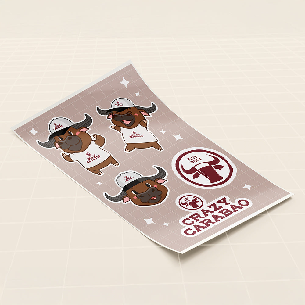 Crazy Carabao Sticker Pack