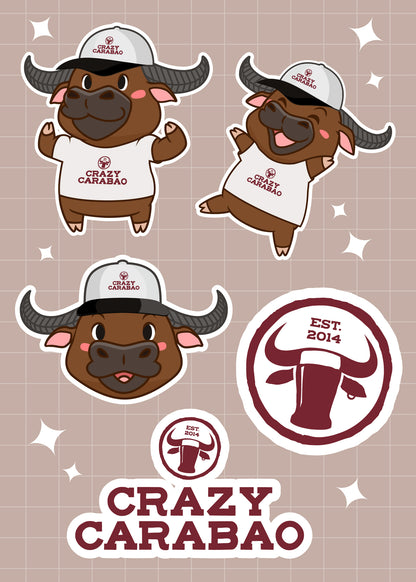 Crazy Carabao Sticker Pack
