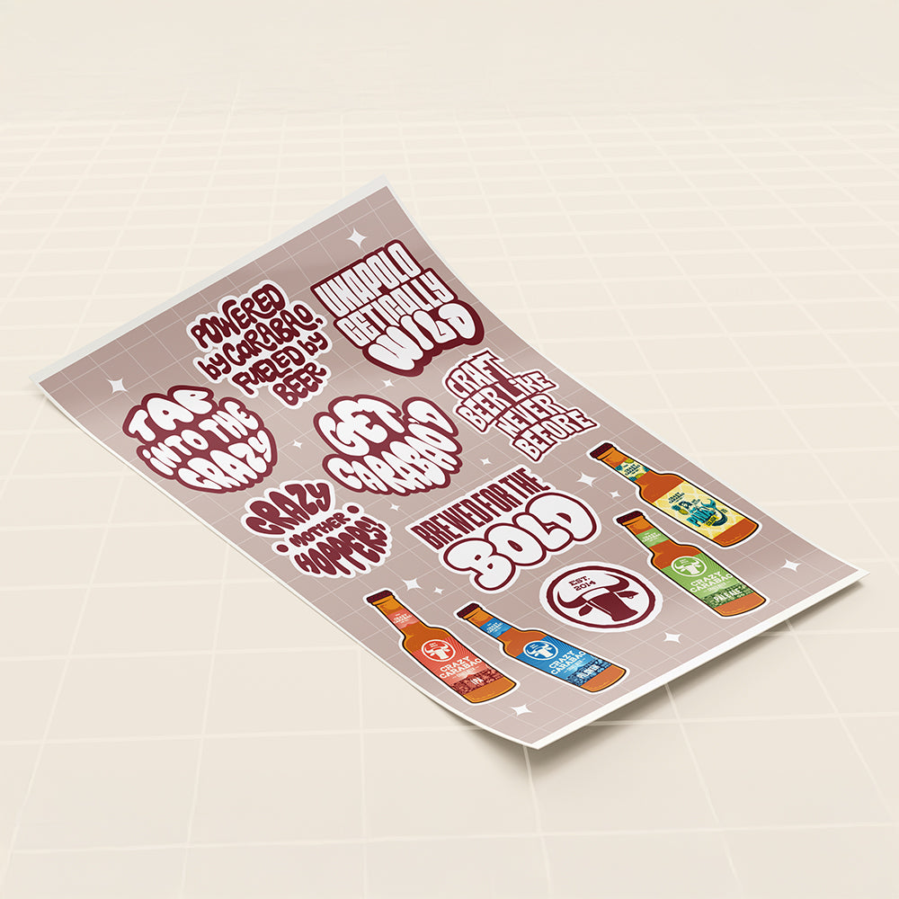 Crazy Carabao Sticker Pack