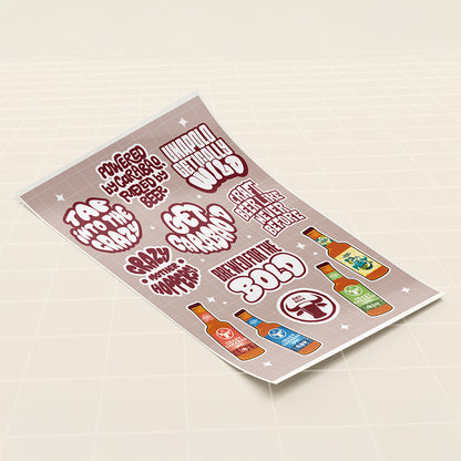 Crazy Carabao Sticker Pack